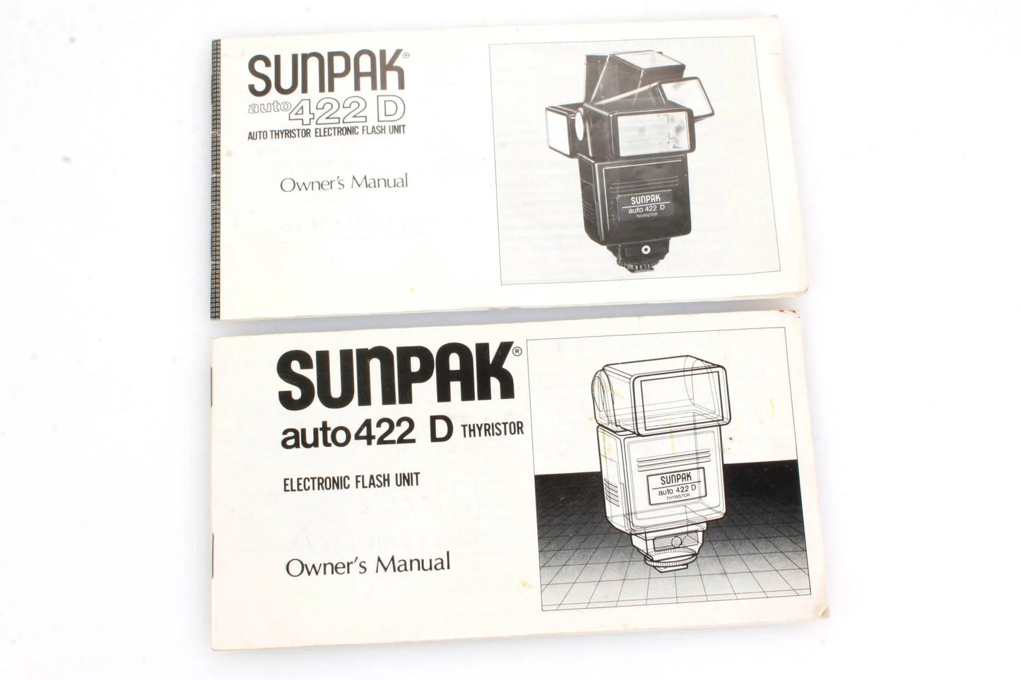 Sunpak Auto 422D Flash Manuals