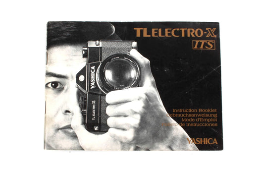Yashica TL Electro X Instructional Booklet