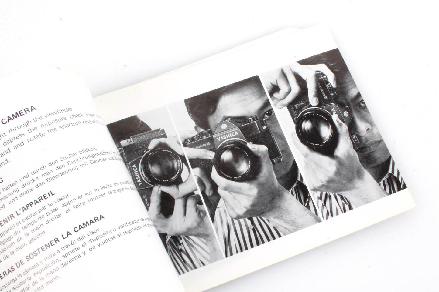 Yashica TL Electro X Instructional Booklet