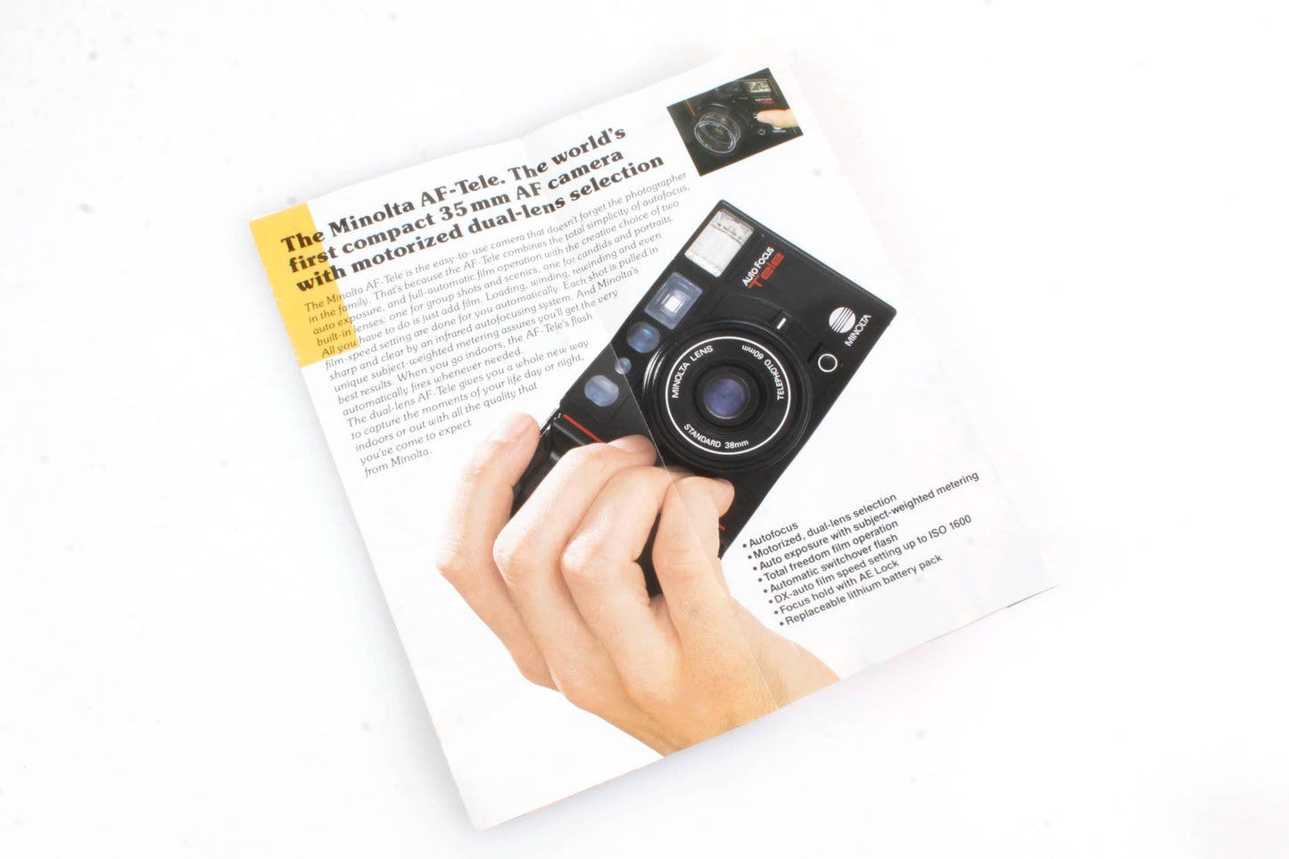 Minolta AF-Tele Brochure