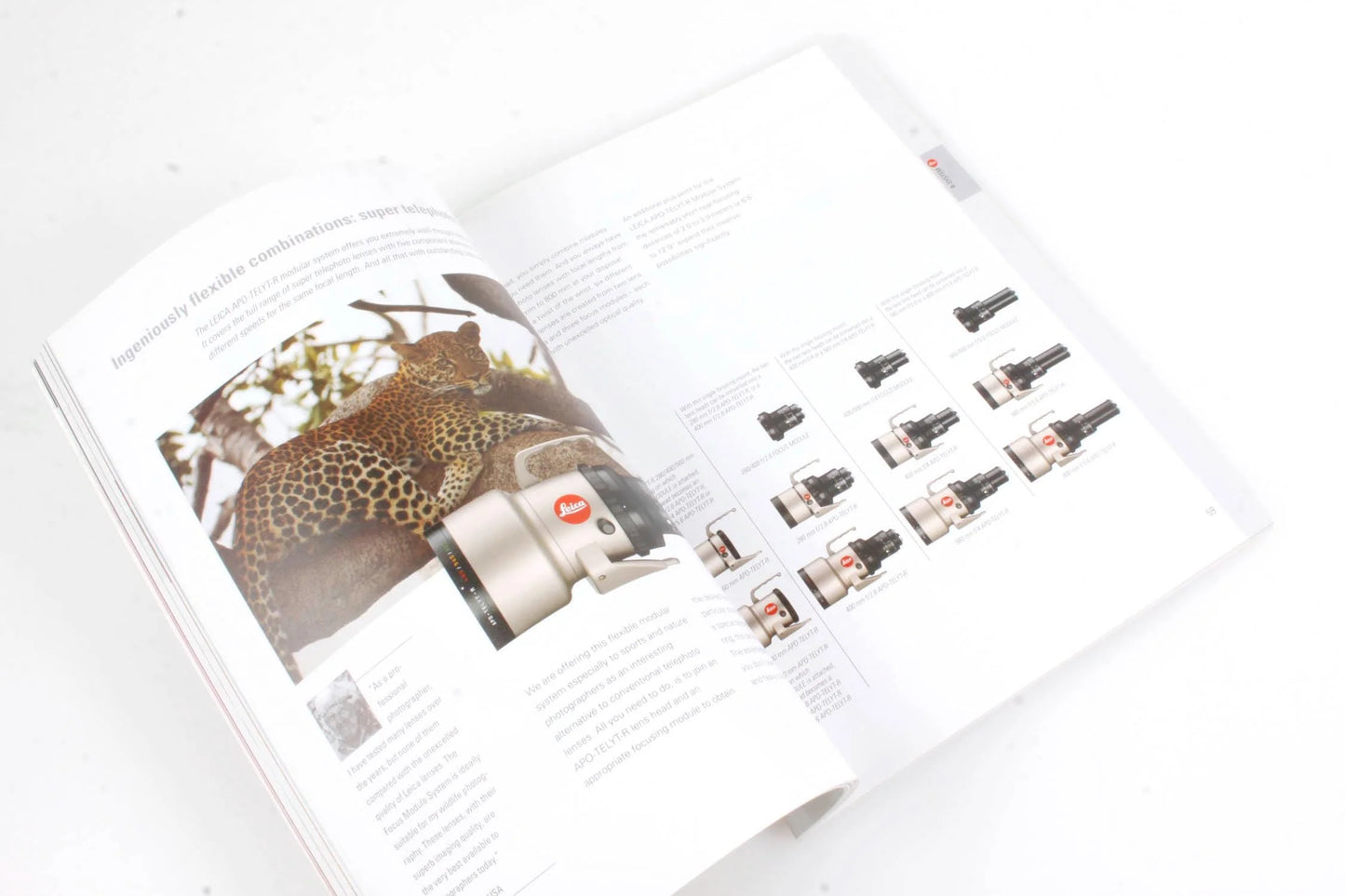 Leica The Program Catalog: Leica M & R Camera Lenses and Accessories
