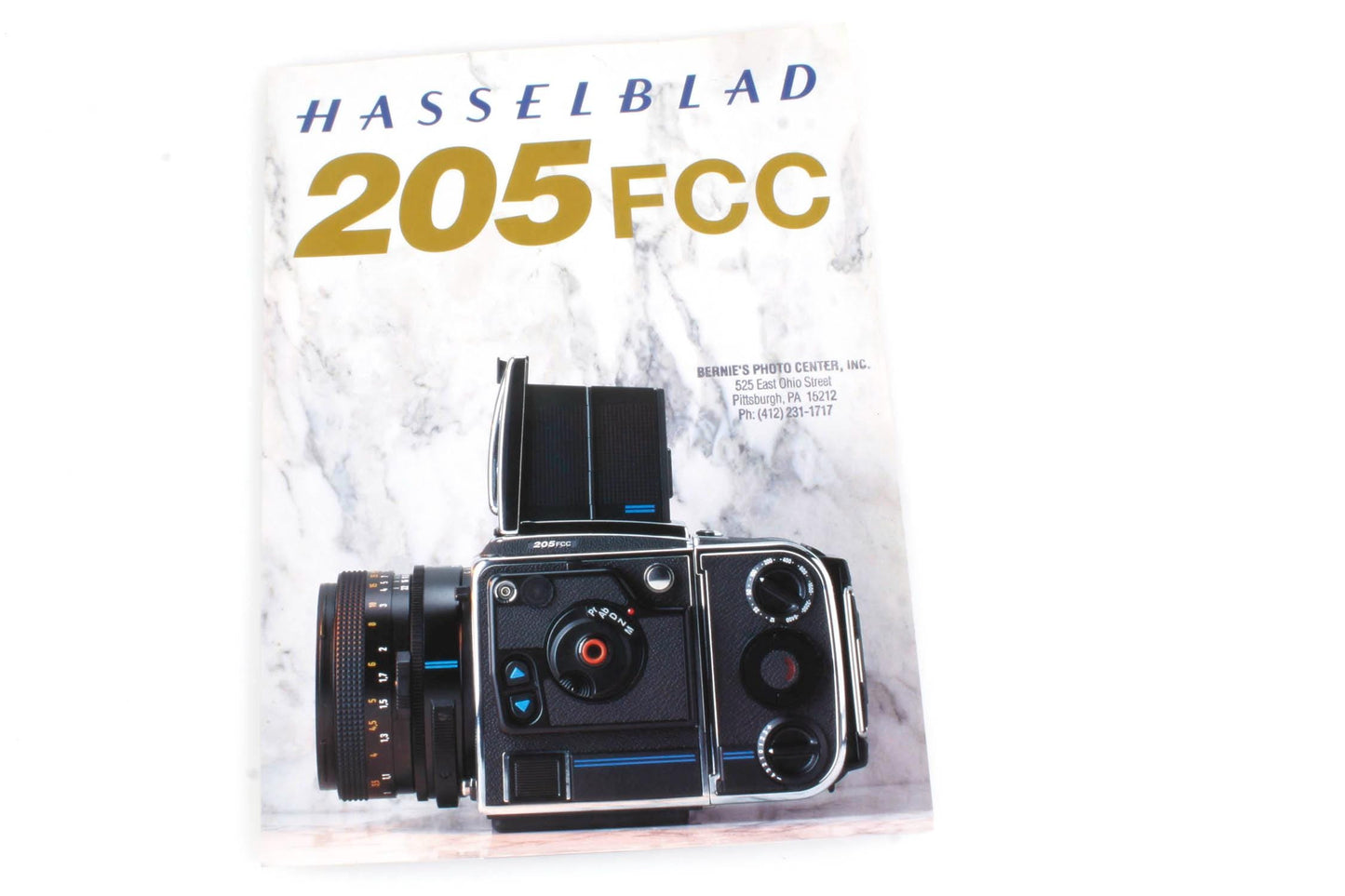 Hasselblad 205FCC Camera System Brochure