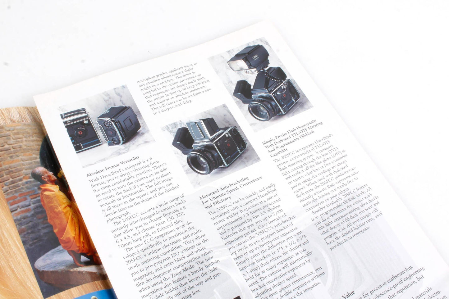 Hasselblad 205FCC Camera System Brochure