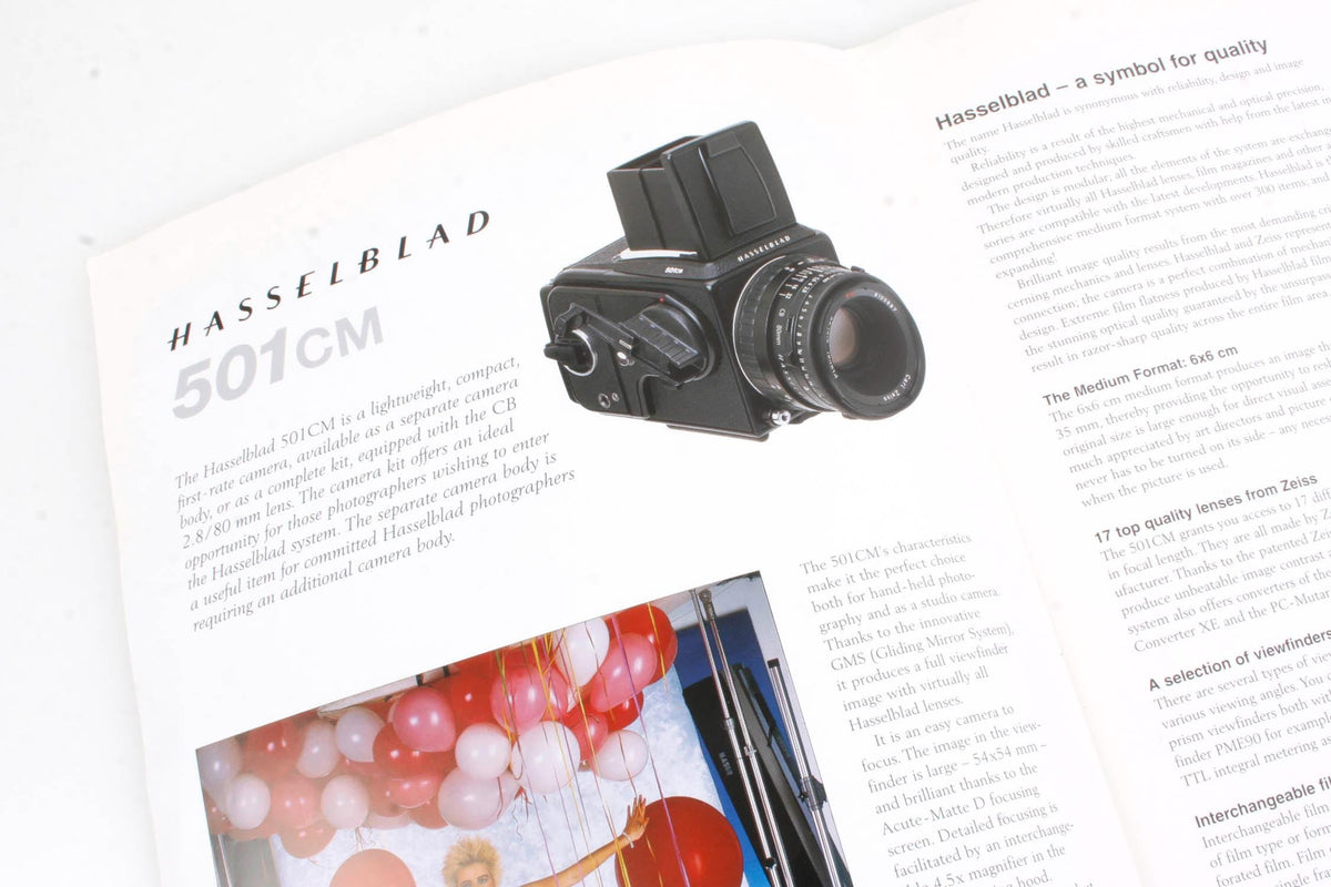 Hasselblad 501CM Brochure