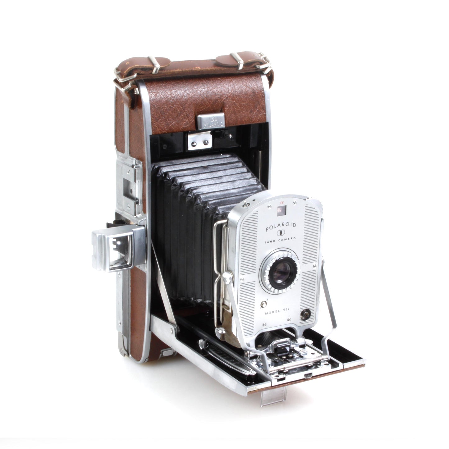 Vintage Polaroid 93B Camera Outfit with Case & Wink-Light Flash