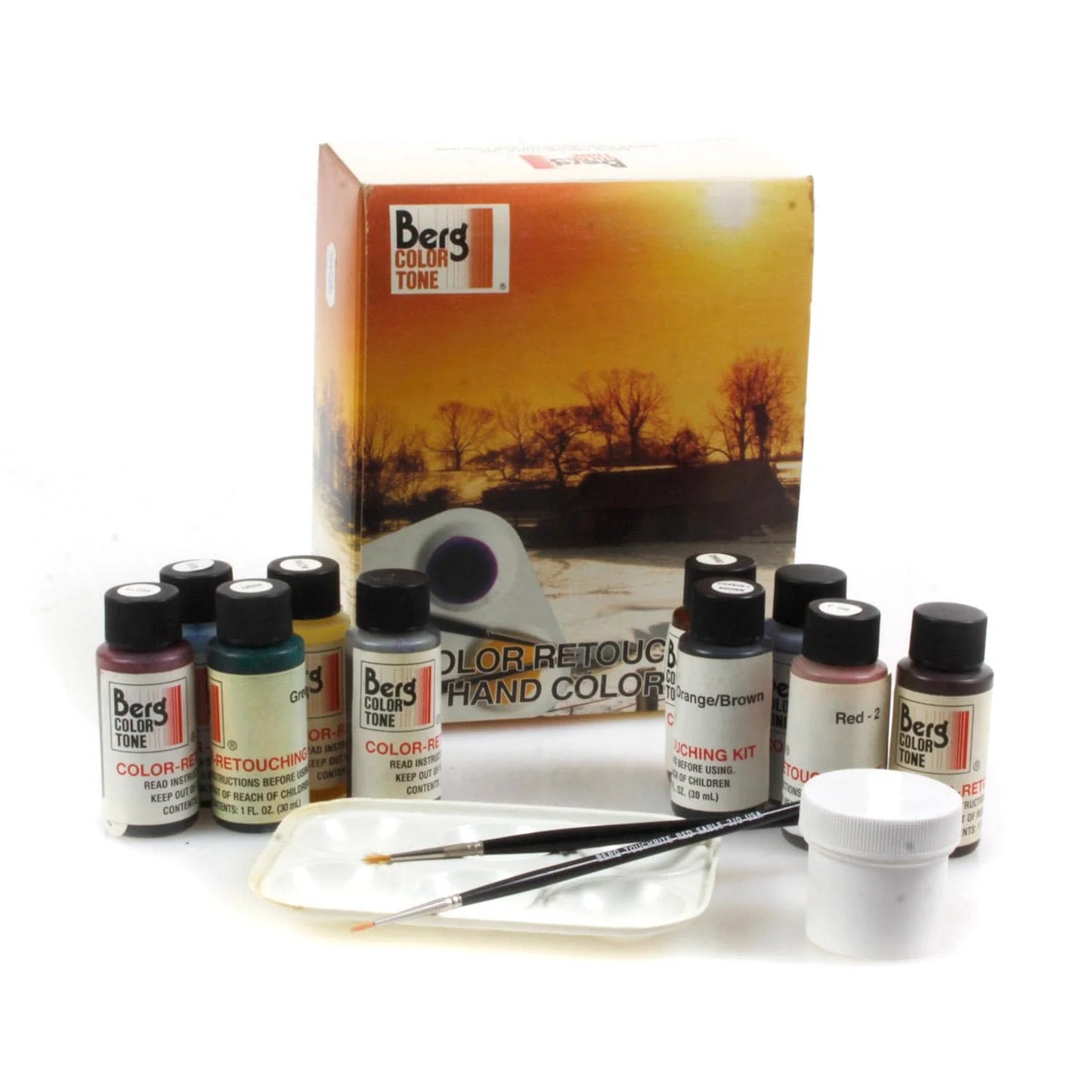 Berg Color Retouching and Hand Coloring Kit for Paper and Film