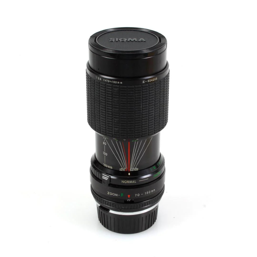 Minolta MD 70-150mm F/3.5 Manual Zoom Lens by Sigma