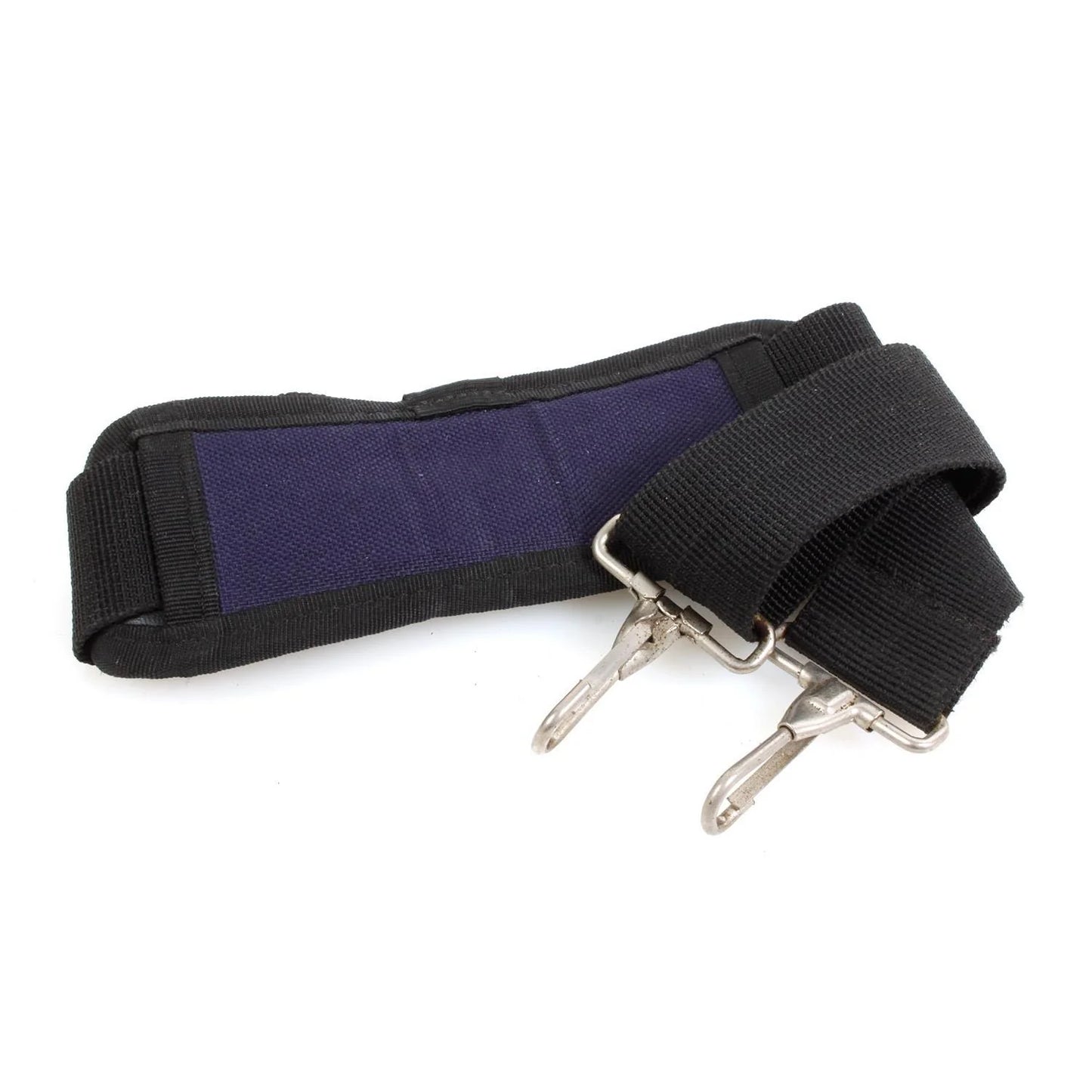 Vintage Wide Camera Strap Black & Blue