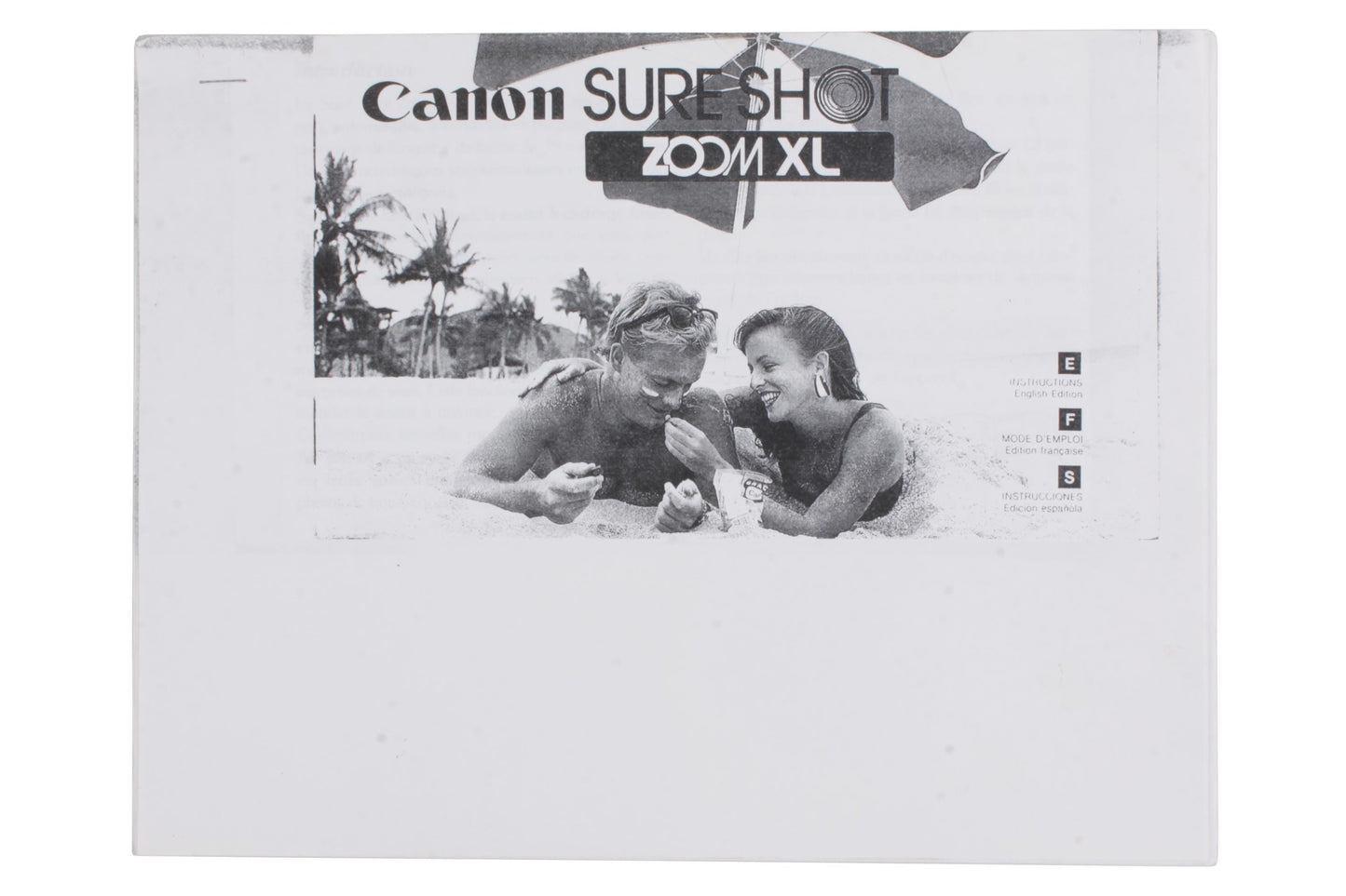 Canon Sure Shot Zoom XL Manual