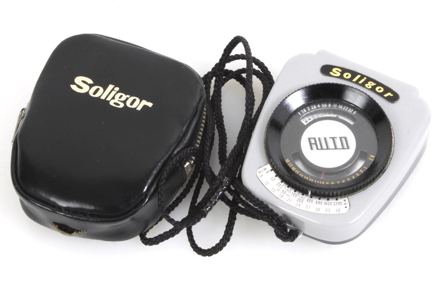 Soligor Auto Exposure Meter Antique Photography Japan in Case