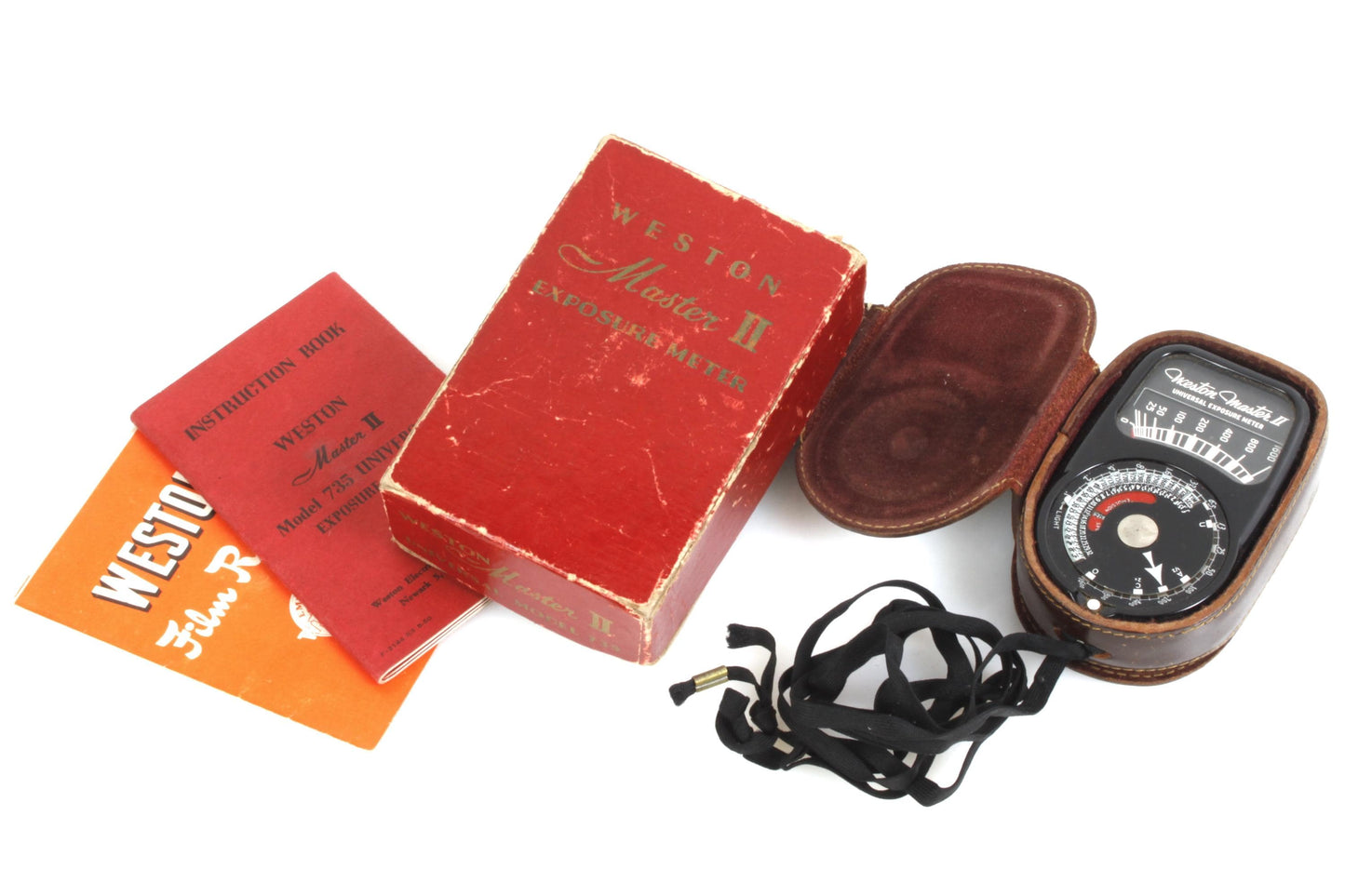 Camera Light Meter w/ Case, Box, Manual