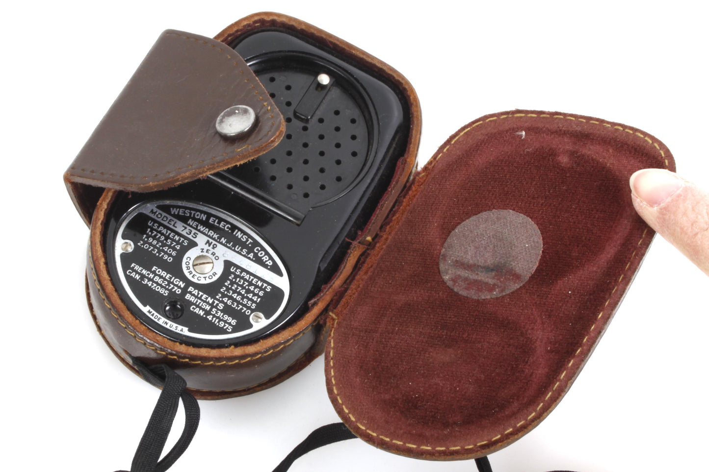 Camera Light Meter w/ Case, Box, Manual