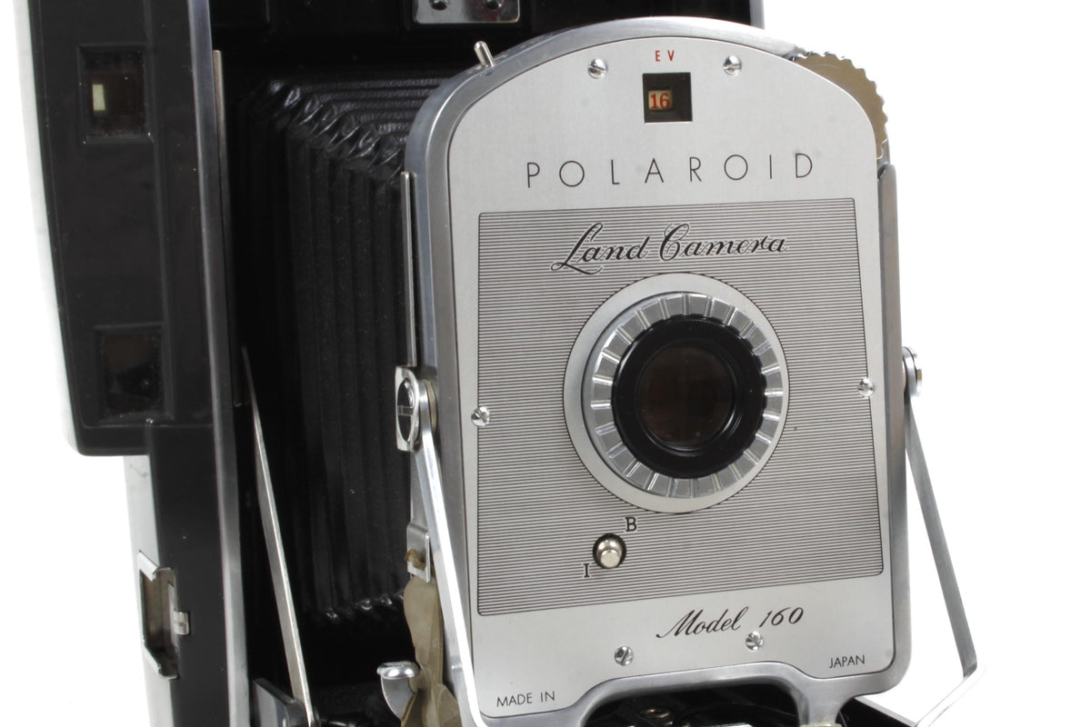 Vintage Polaroid Land Camera Model 160 with Box & Manual
