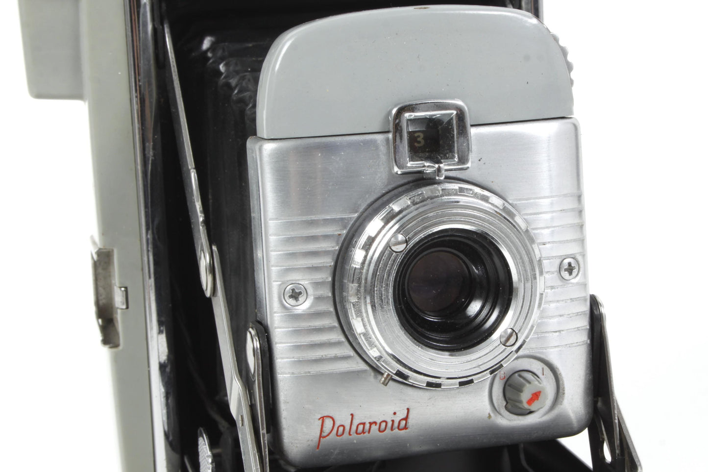 Vintage Polaroid Land Camera Model 80 Highlander Original Box, Booklet, Flash