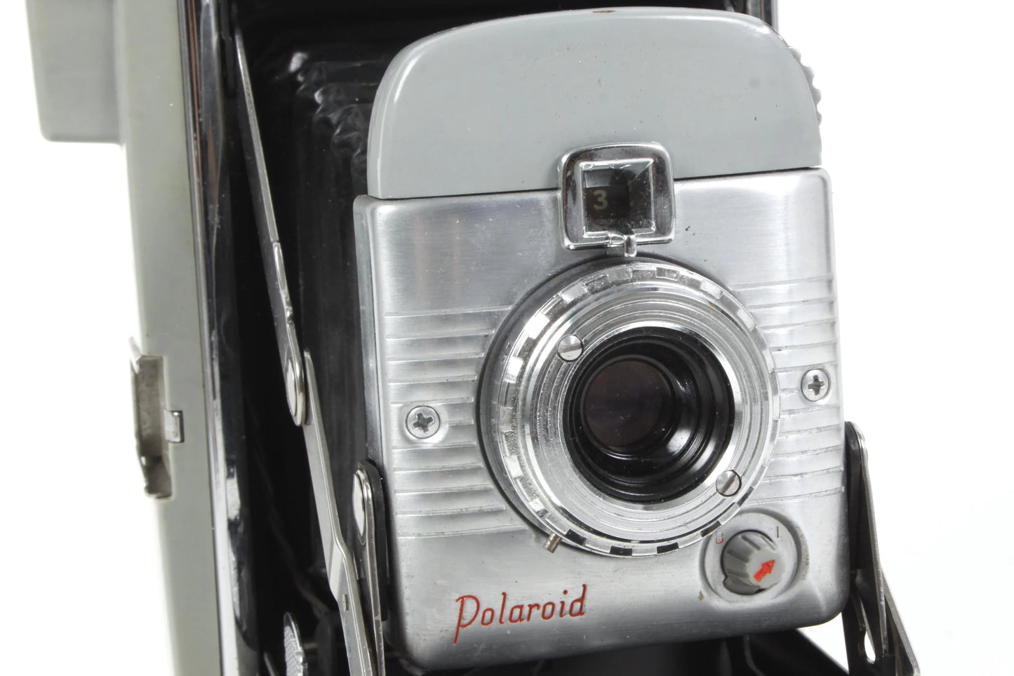 Vintage Polaroid Land Camera Model 80 Highlander Original Box, Booklet, Flash