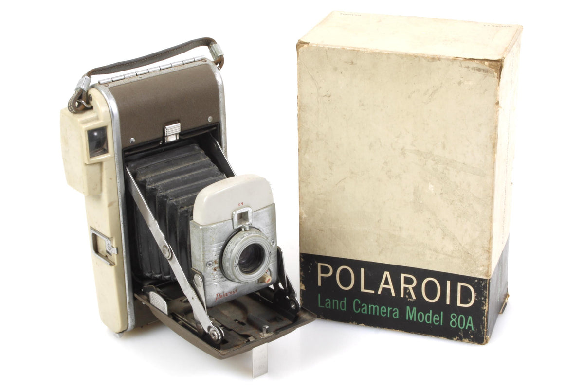 Vintage Polaroid Land Camera Model 80A Original Box