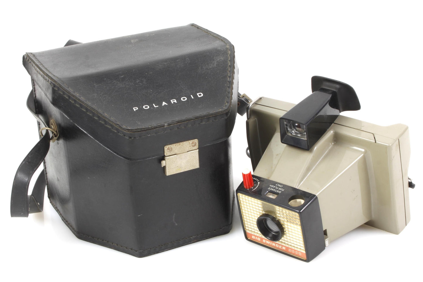 Vintage Polaroid Land Camera Big Swinger 3000 with Case