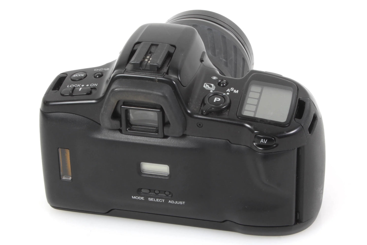 Minolta Film Camera w/ Telephoto Lens & Battery