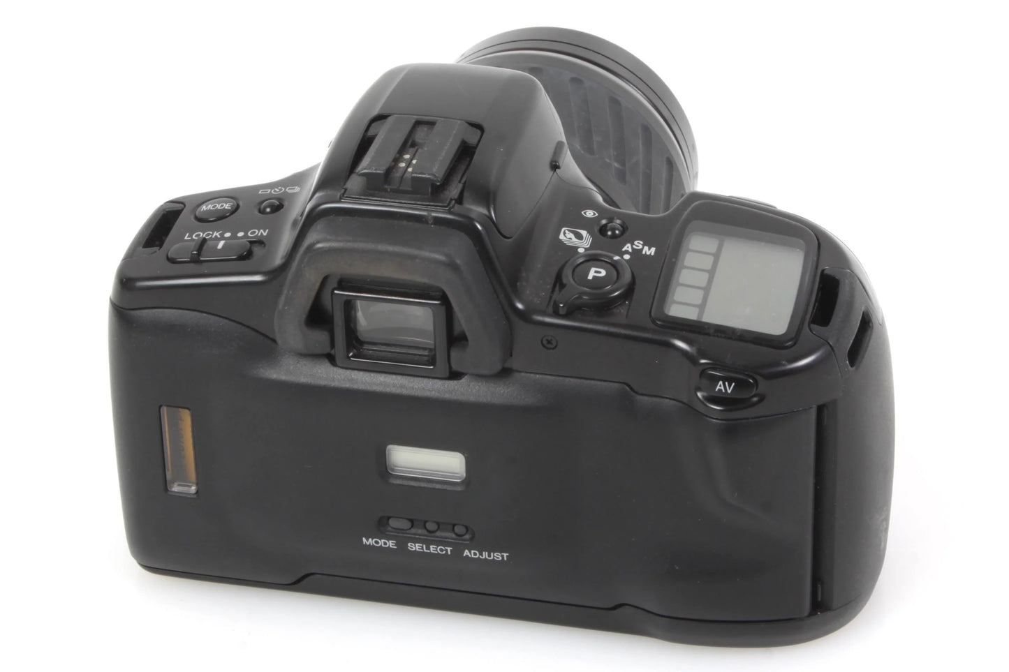Minolta Film Camera w/ Telephoto Lens & Battery
