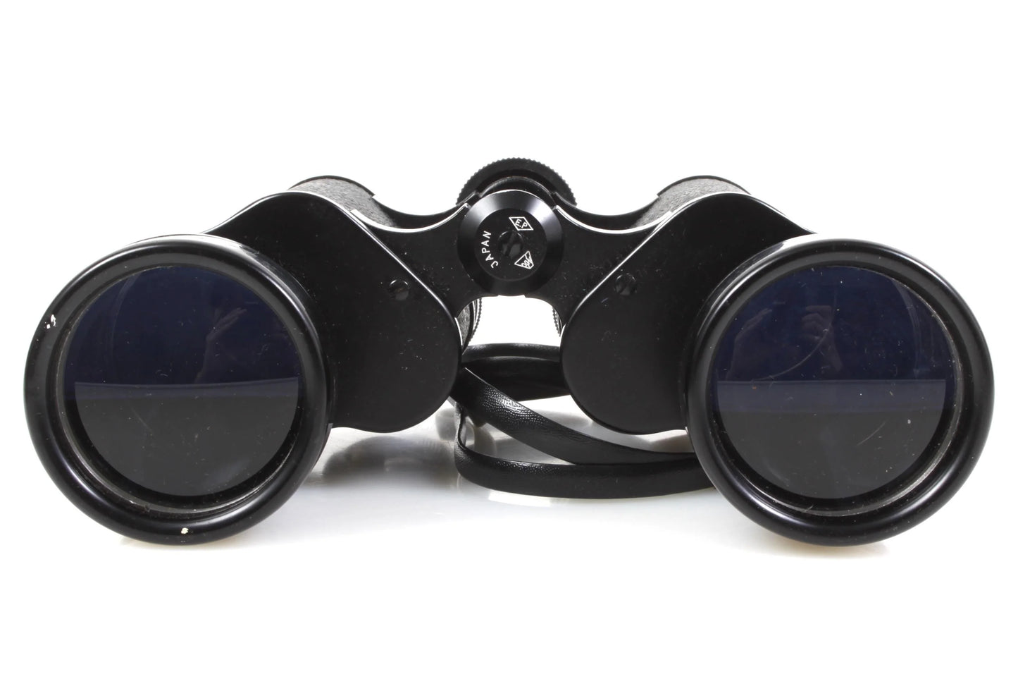 Binoculars Shrine Manon Deluxe 7x50 Made in Japan 7.1 Field w/ Case & Front Caps