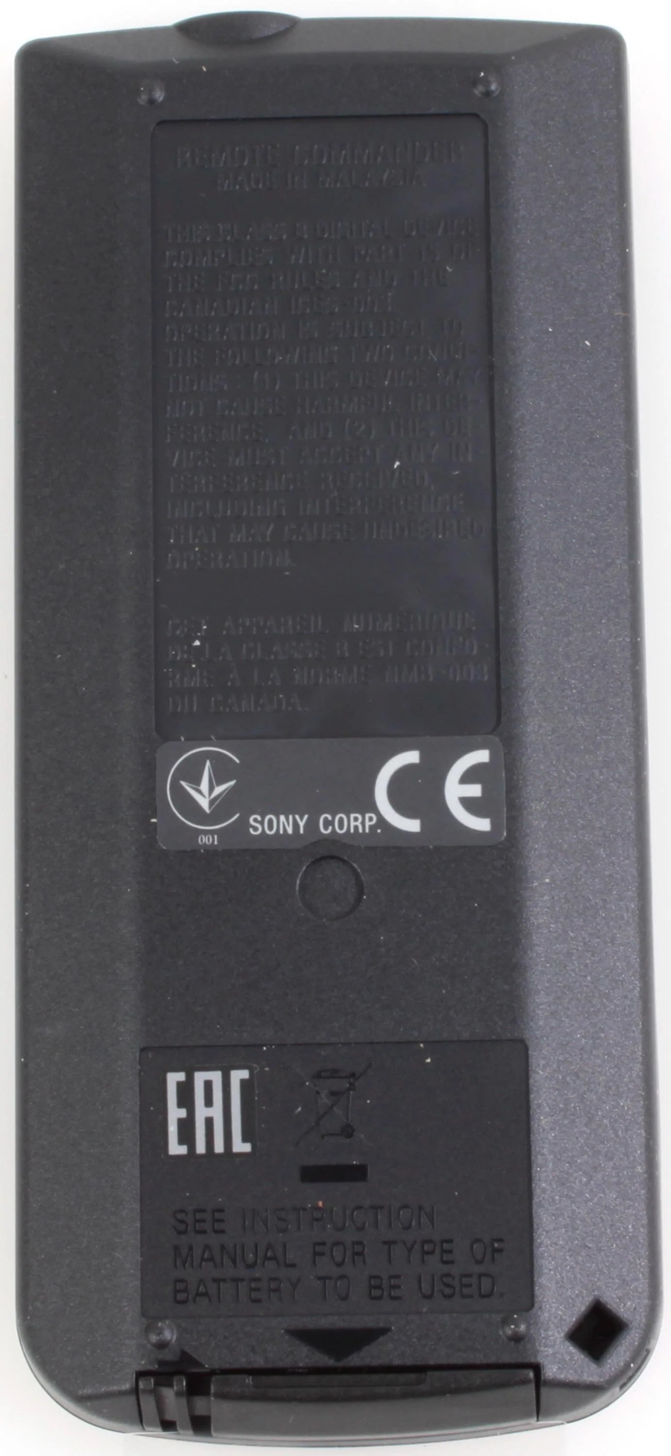 Sony A Remote Commander for Camera