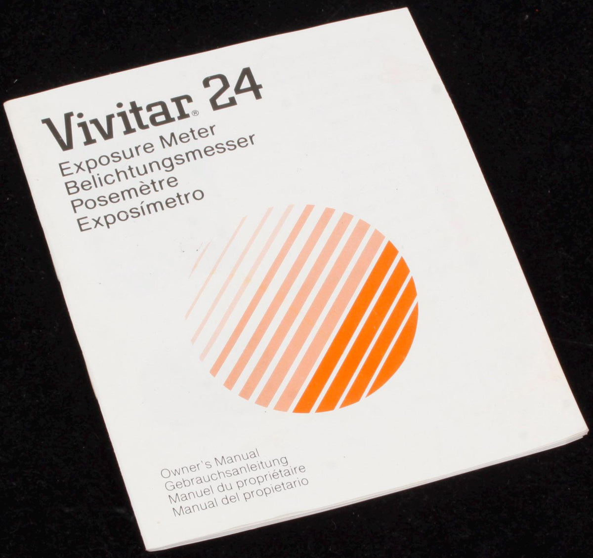 Vivitar 24 Exposure Meter Manual