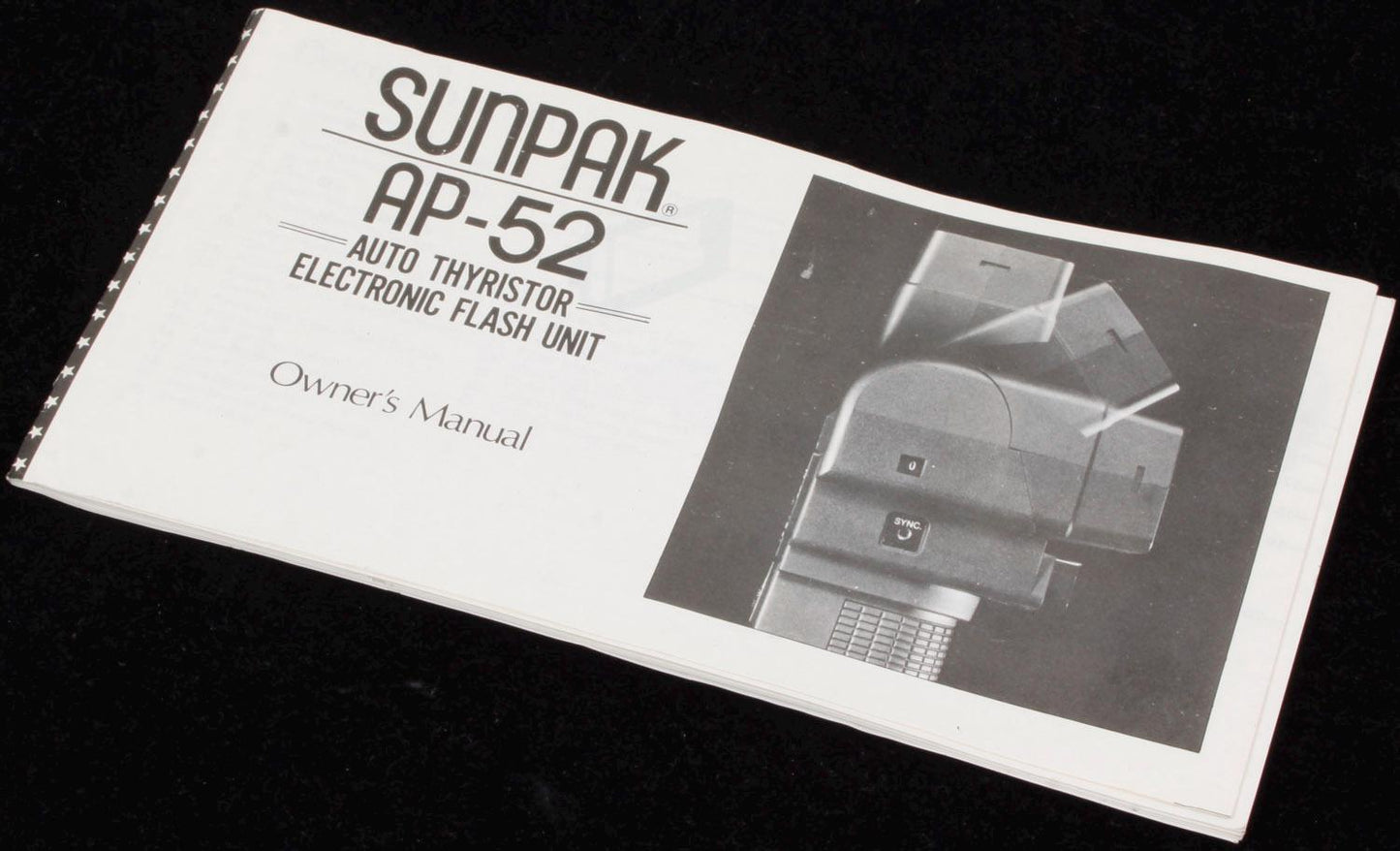 Sunpack AP 52 Flash Manual