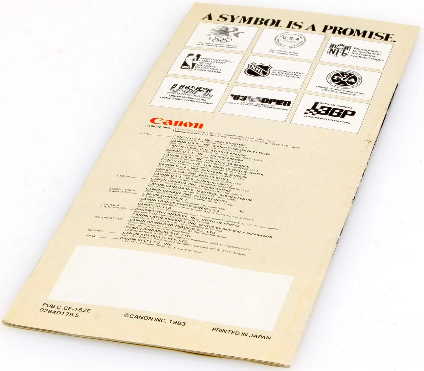 Canon Sure Shot Brochure