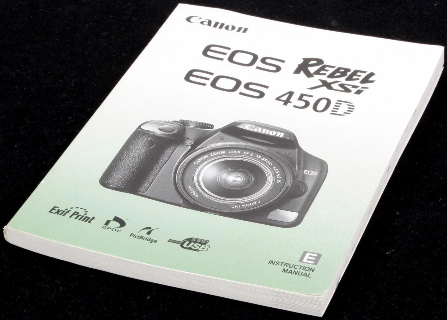 Canon EOS Rebel XSi/ 450D Manual
