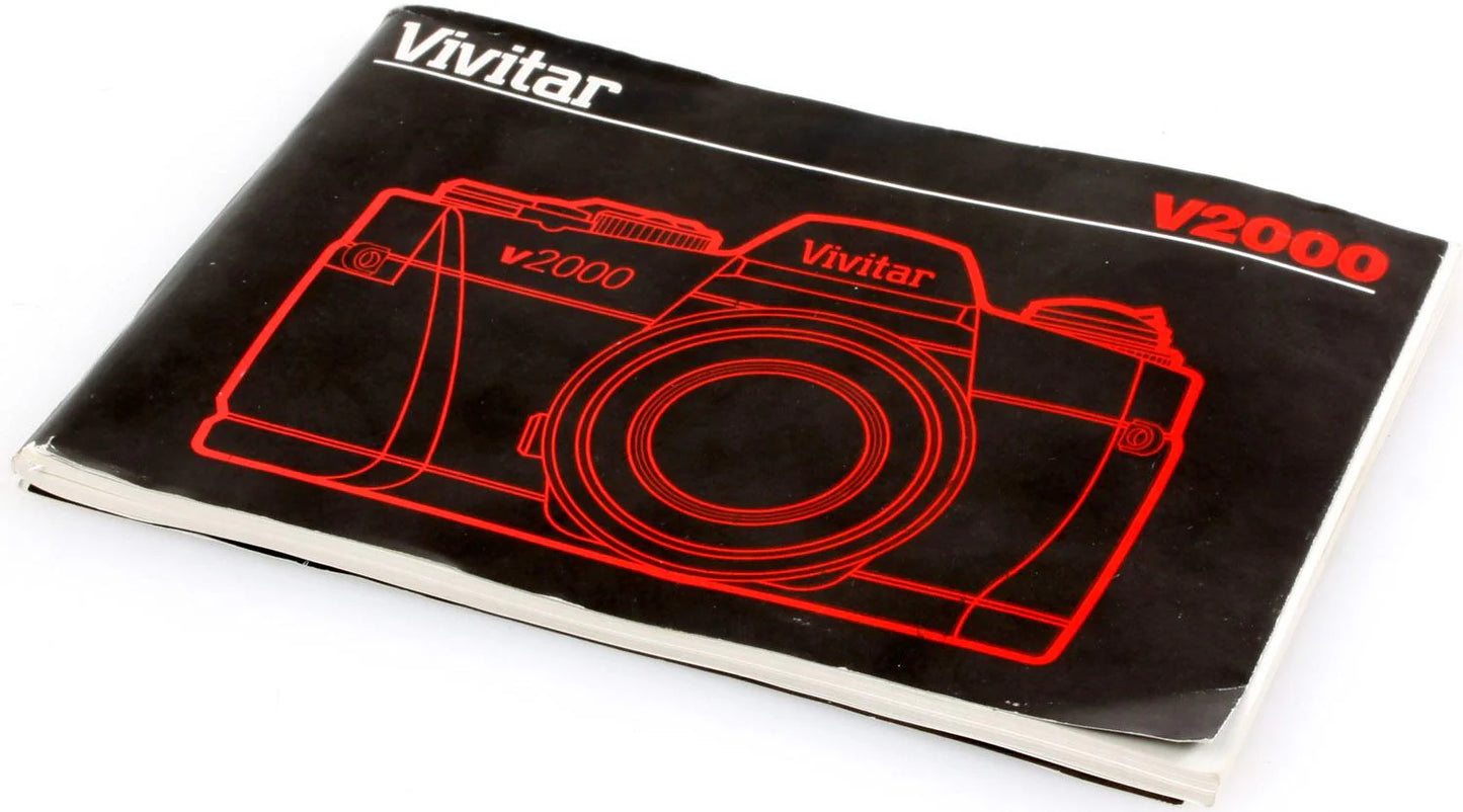 Vivitar V2000 Camera Manual