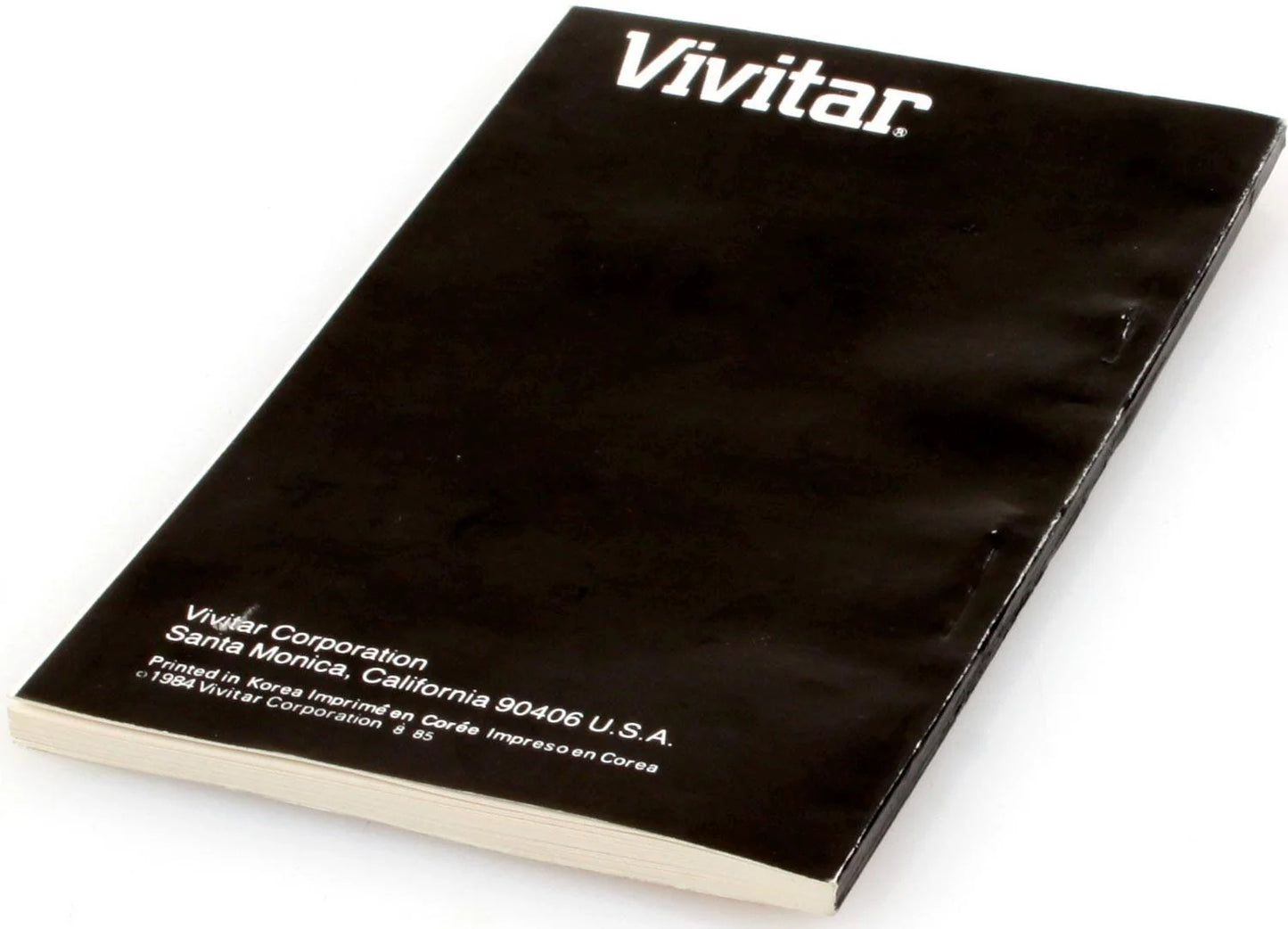 Vivitar 550 FD Canon/ Ricoh Flash Manual