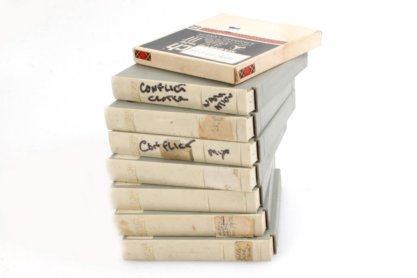 Reel ro Reel Audio Tape Lot of 8 Pre-Recorded Tapes