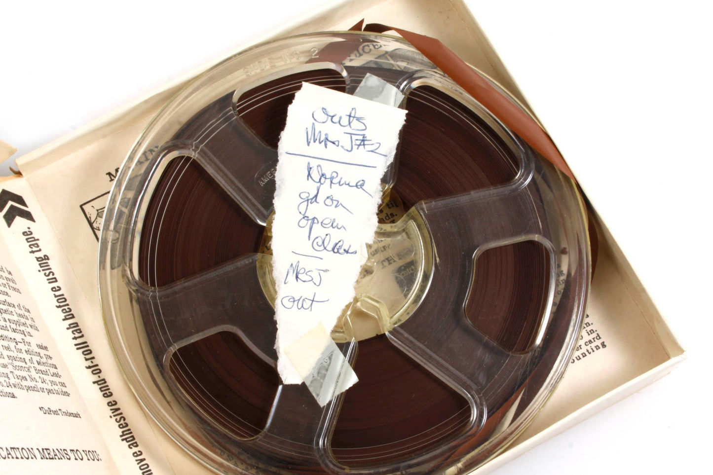 Reel ro Reel Audio Tape Lot of 8 Pre-Recorded Tapes