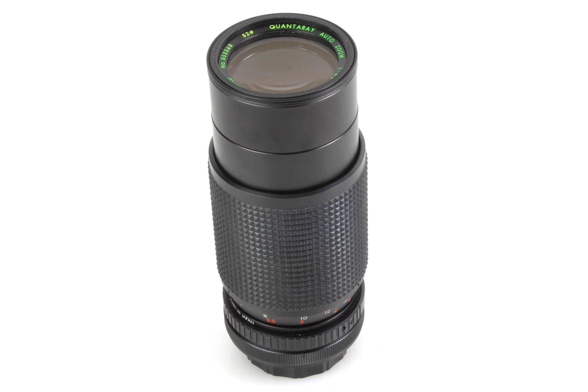 Quantaray 80-205mm F/4.5 Telephoto Zoom Lens for Canon FD Mount