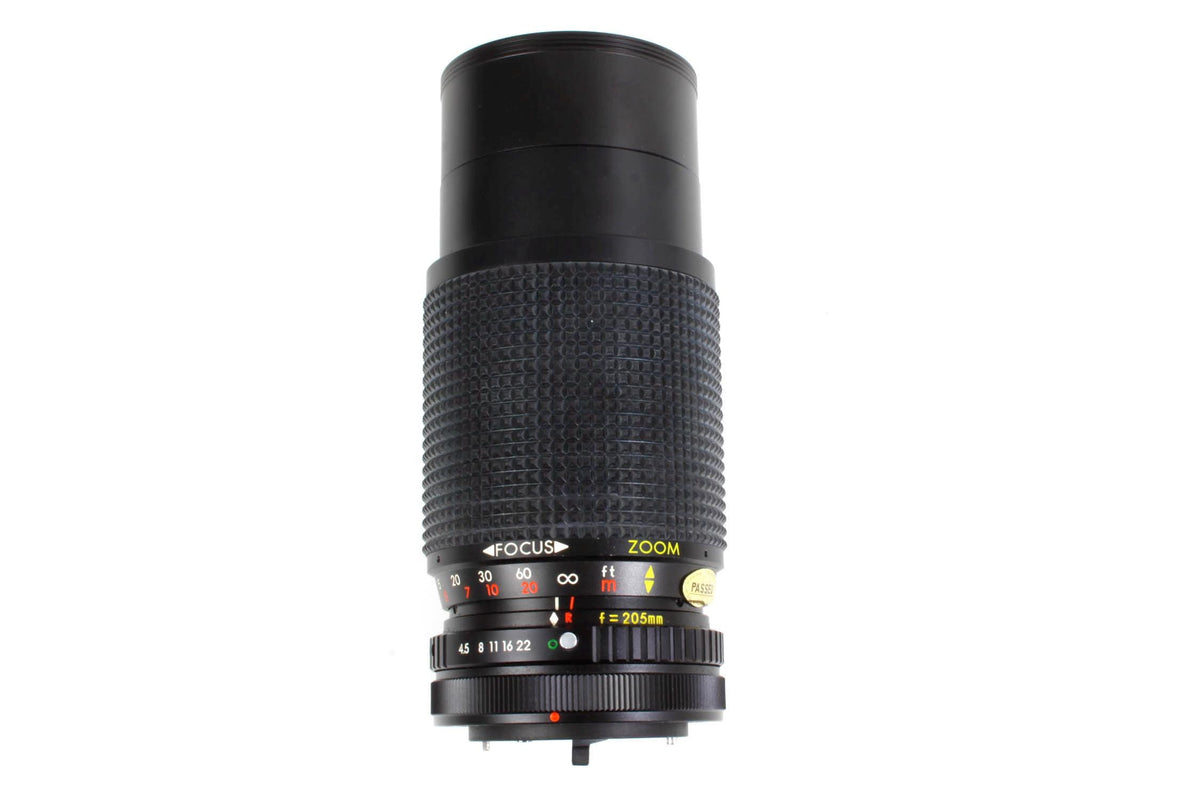 Quantaray 80-205mm F/4.5 Telephoto Zoom Lens for Canon FD Mount