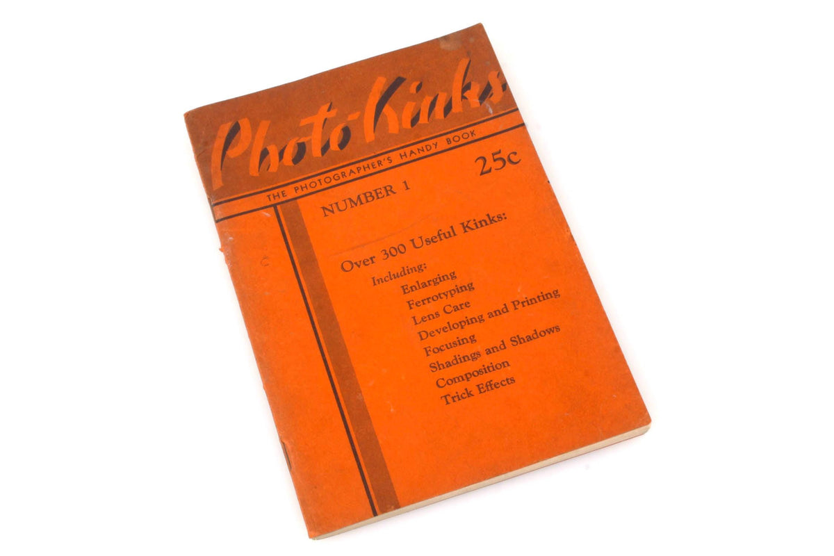 Photographers Handbook from 1938