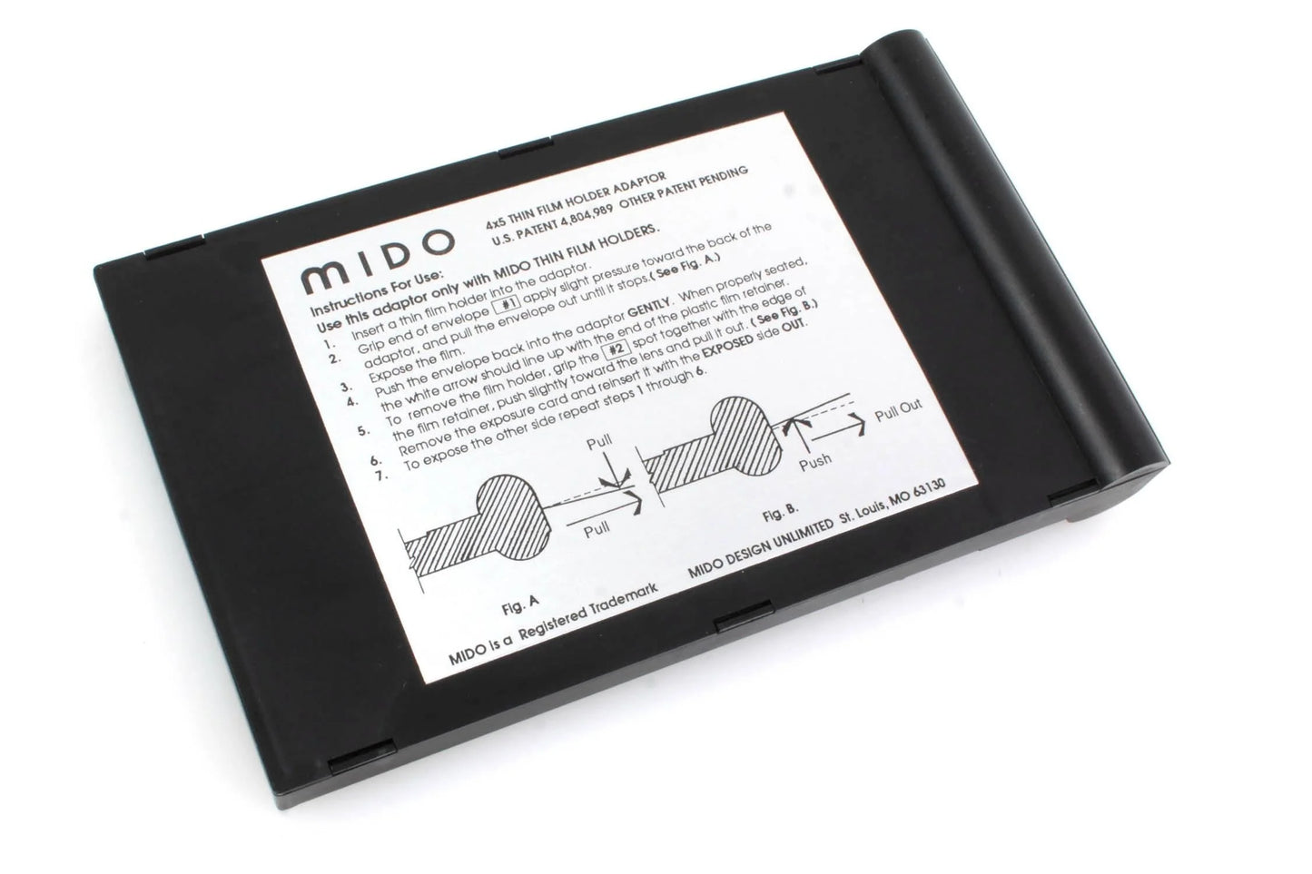 Mido Thin 4X5 Inch Cut Film Holder Starter Kit