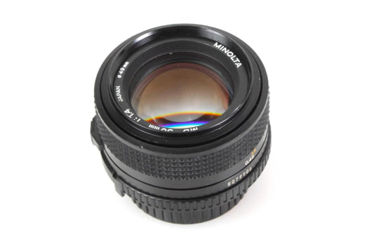 Minolta 50mm F/1.4 Prime Lens