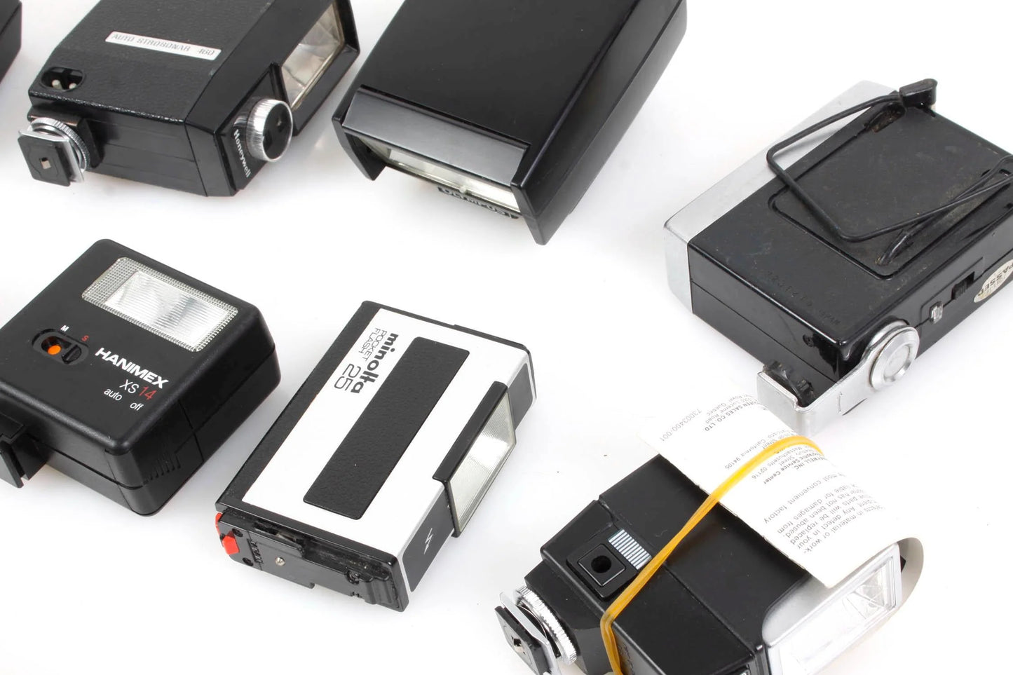 Lot of Smaller Broken Camera Flash Units PARTS