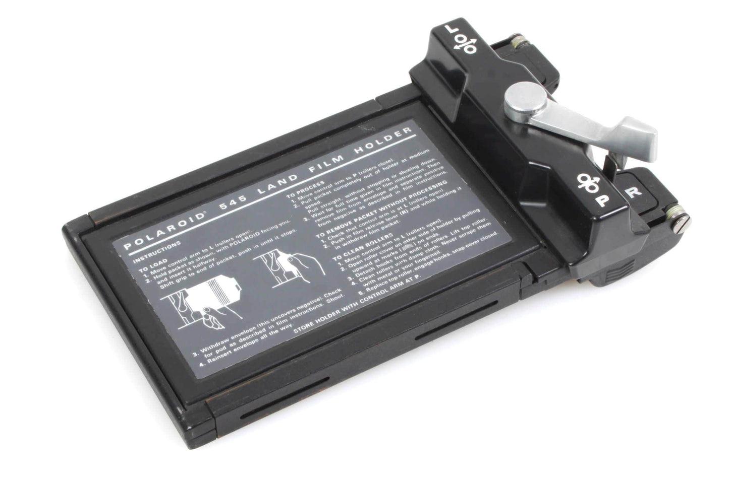 Polaroid 545 4X5 Land Camera Film Holder Back