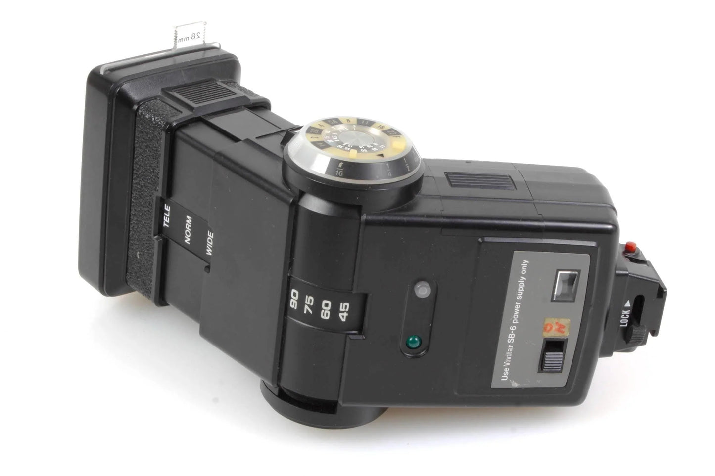Universal Film Camera Flash 4 Automatic Settings & Manual w Zoom + Bounce Tested