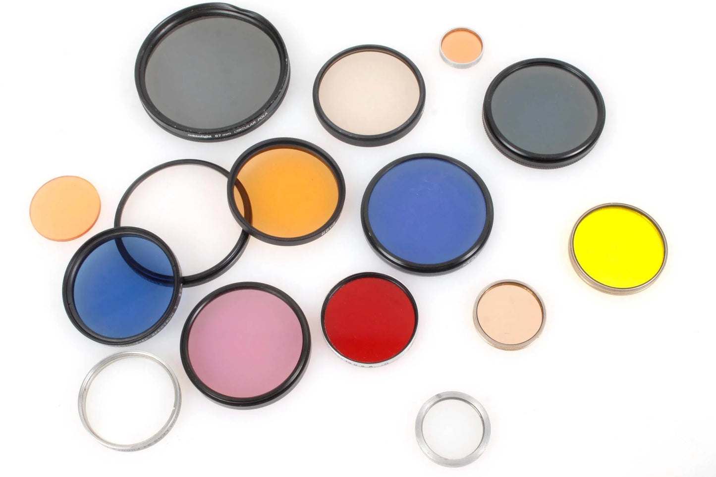 Lens Filters Grab Bag, Lot of 15