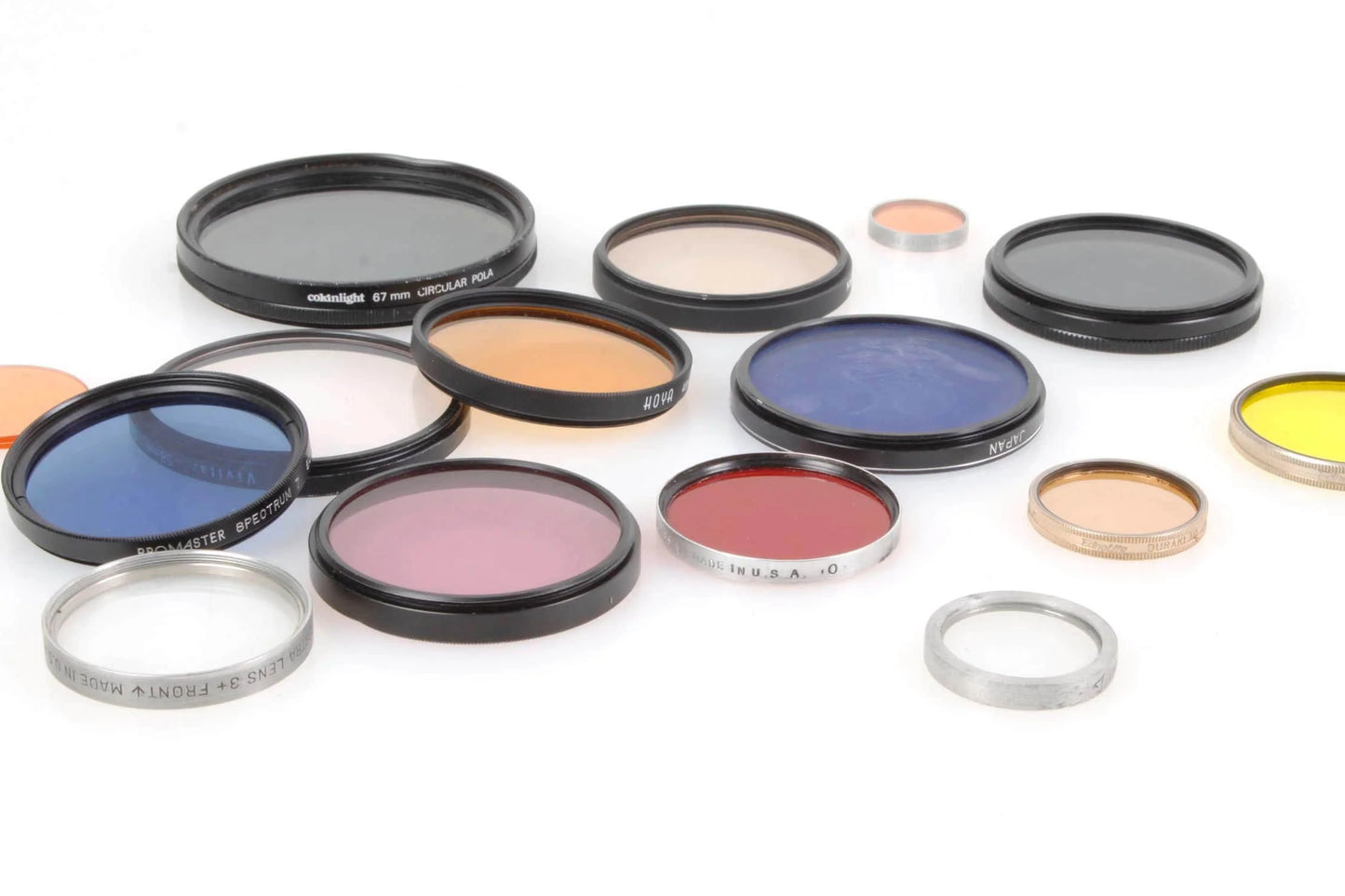 Lens Filters Grab Bag, Lot of 15