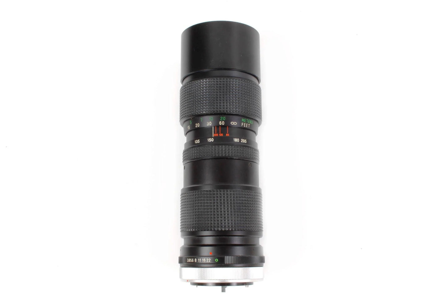 Vivitar 85-205 F/3.8 Zoom Lens for Canon FD Mount