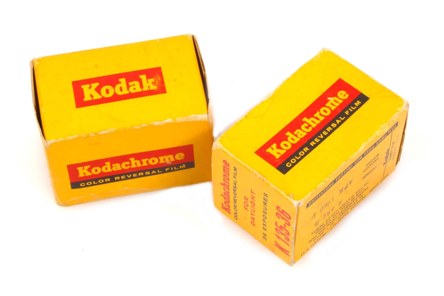 Vintage Kodachrome Slide Film 1960s Lot of 2