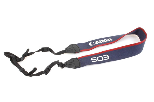 Canon EOS Film Camera Strap Red/Blue