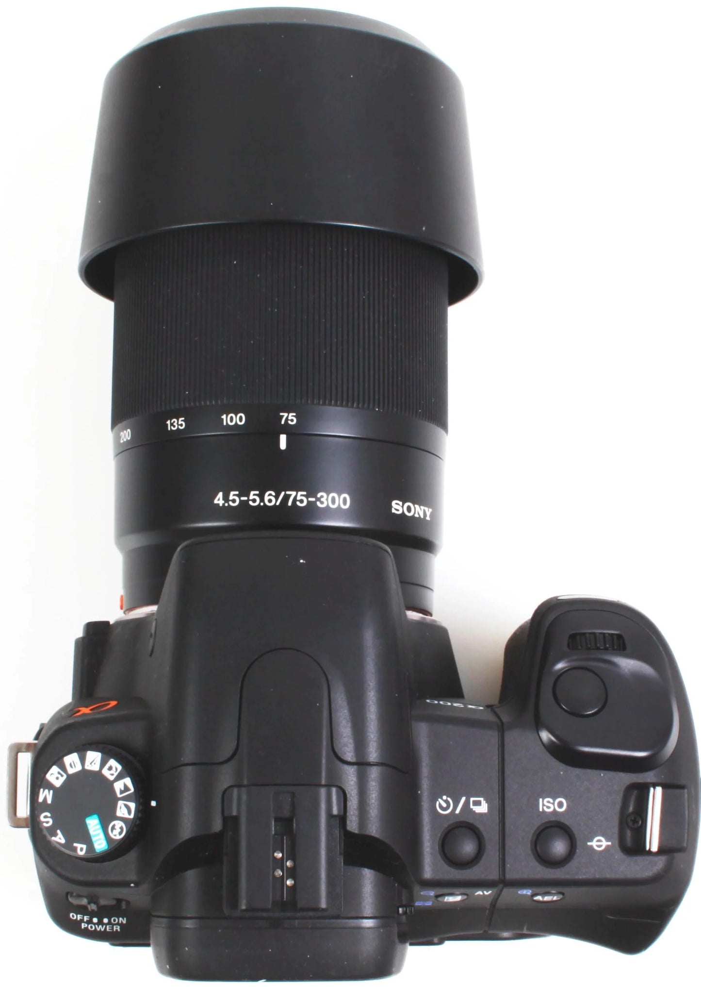 Sony A200 Digital Camera w/ Lens, Batteries, Charger, Literature & Bag