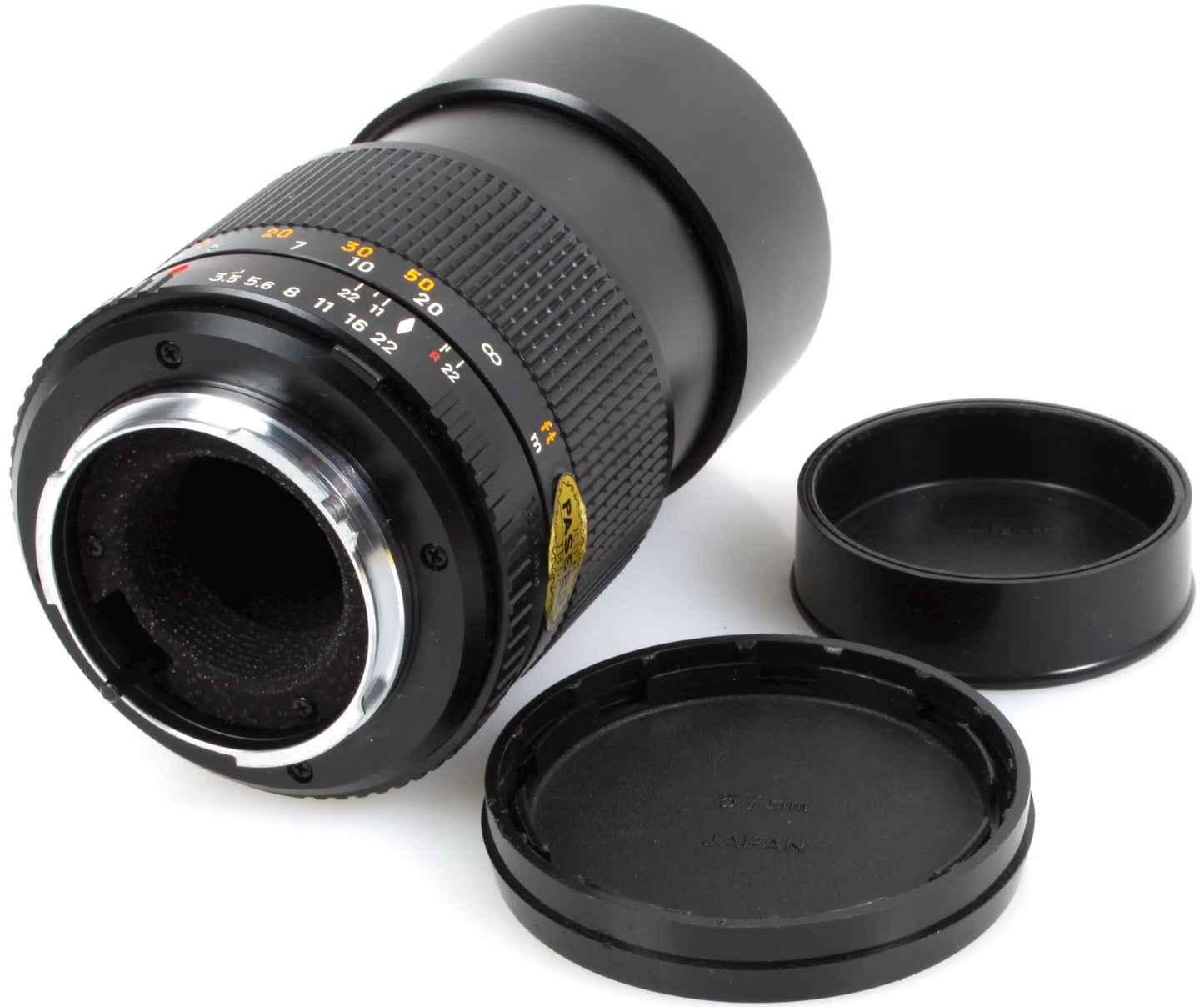 Minolta MD Film Camera Portrait Lens w/ Caps