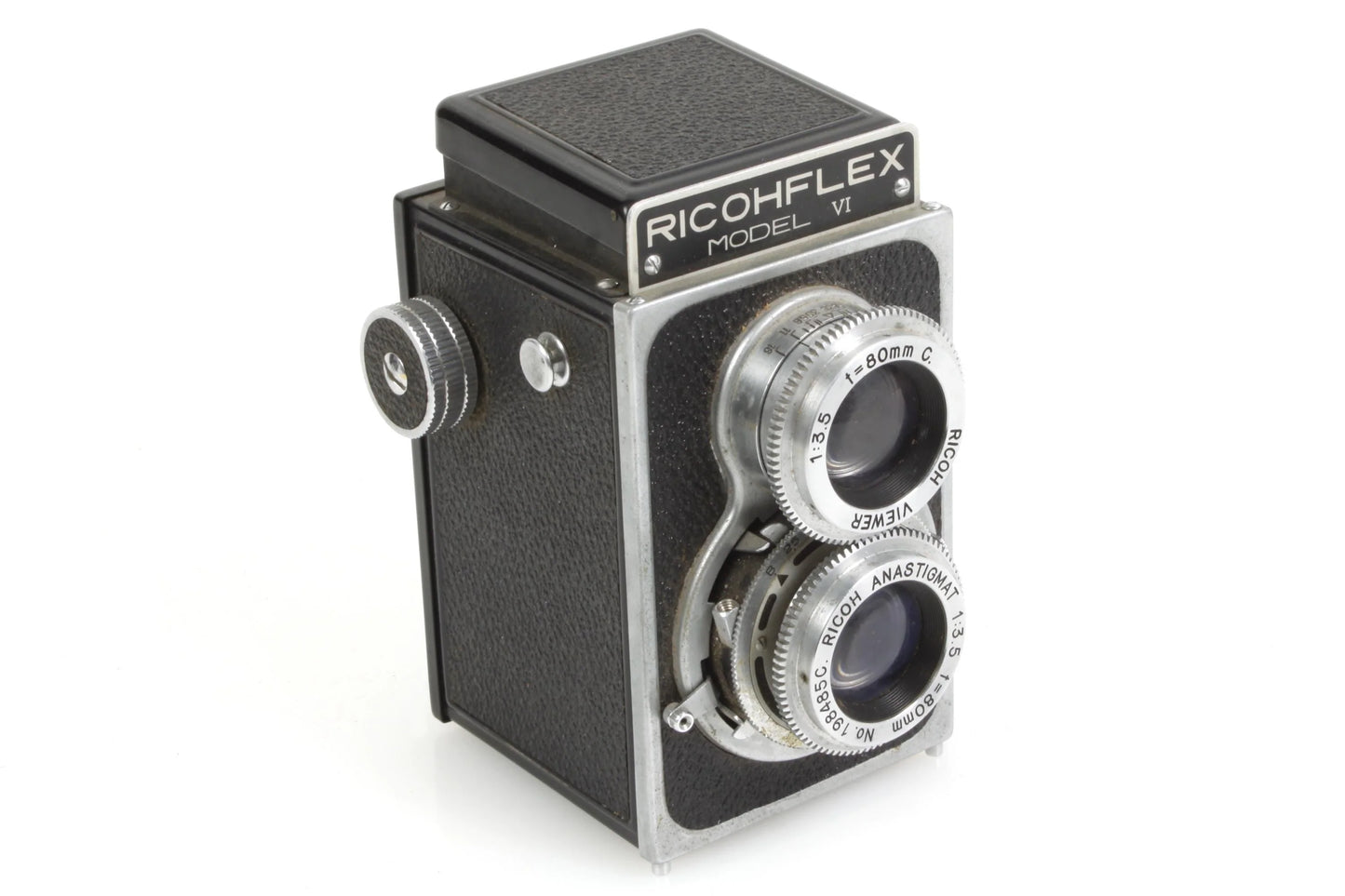 Ricohflex VI Twin Lens 120 Film - for Parts - w/ Case