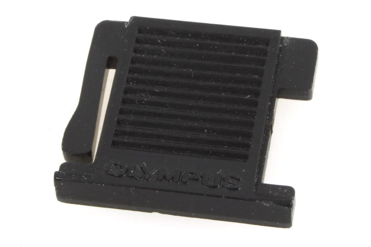 Olympus Camera Flash Shoe Cover, Black Plastic,  Old Stock